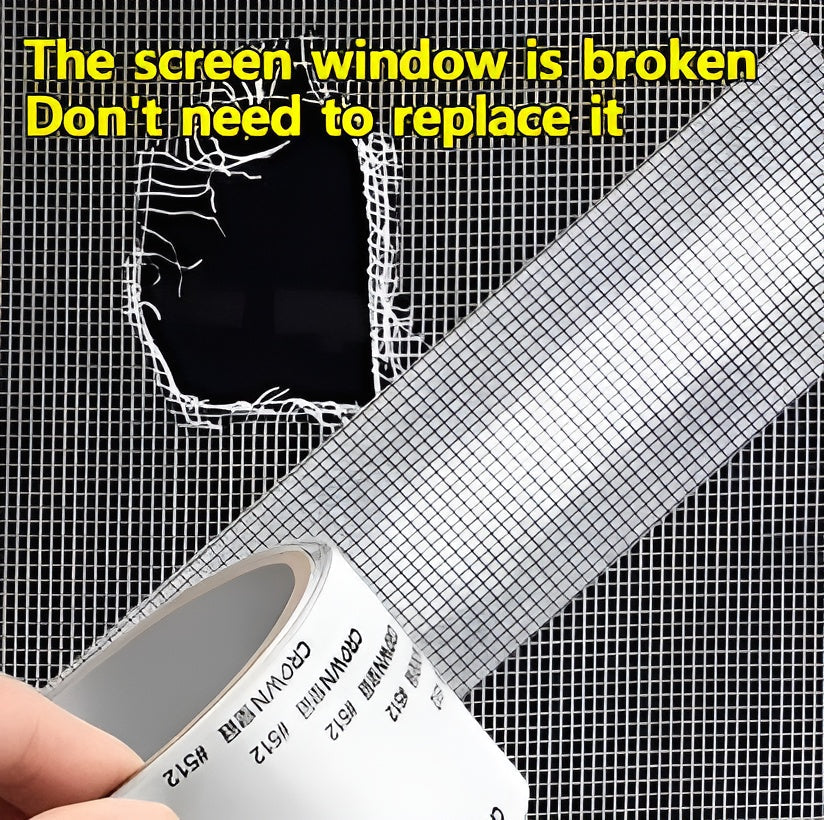 Window Screen Net Repair Tape – Strong Adhesive Mesh Tape