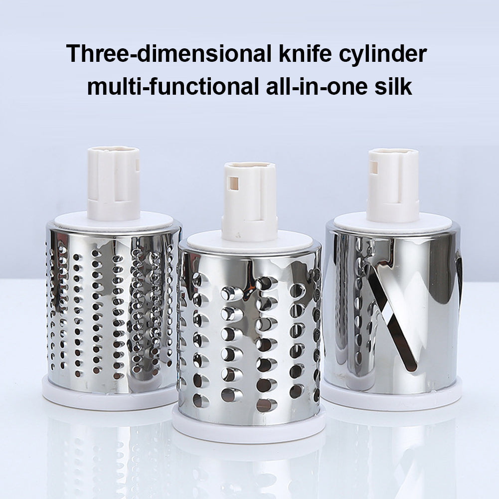 Manual Vegetable Drum cutter Slicer Multifunctional Round Slicer