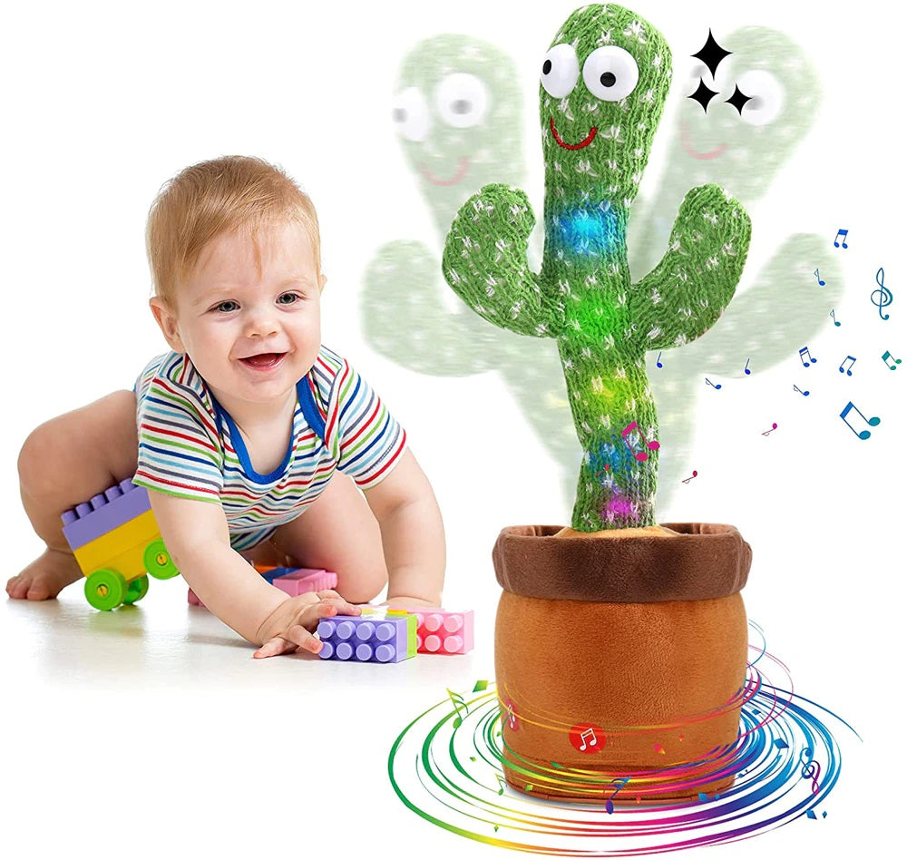 Portable Rechargeable Dancing Cactus Toy