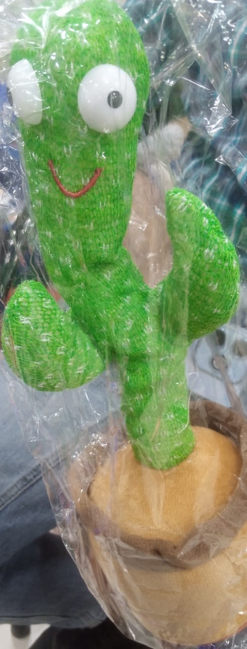 Portable Rechargeable Dancing Cactus Toy