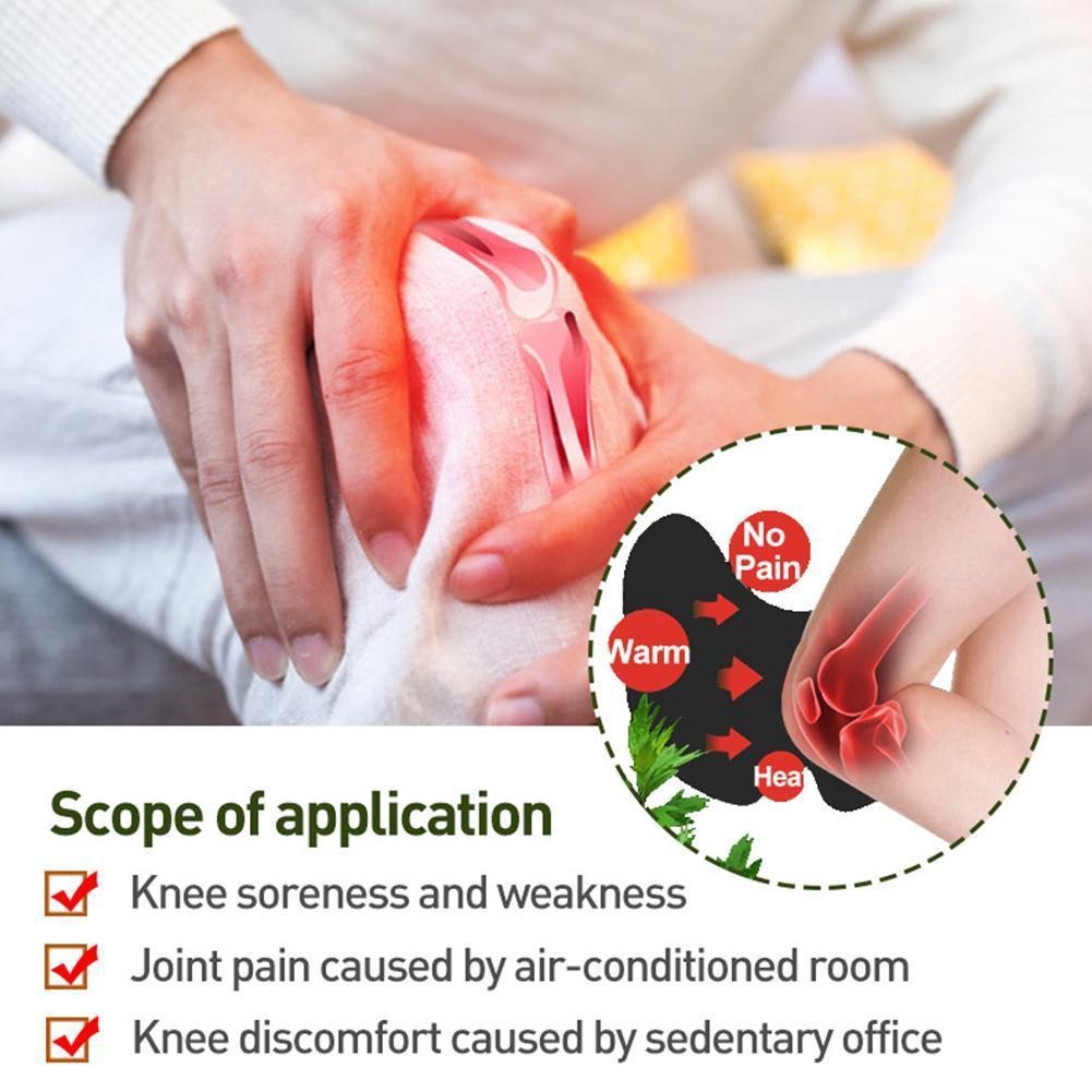 Herbal Knee Pain Relief Patch – Heat Therapy