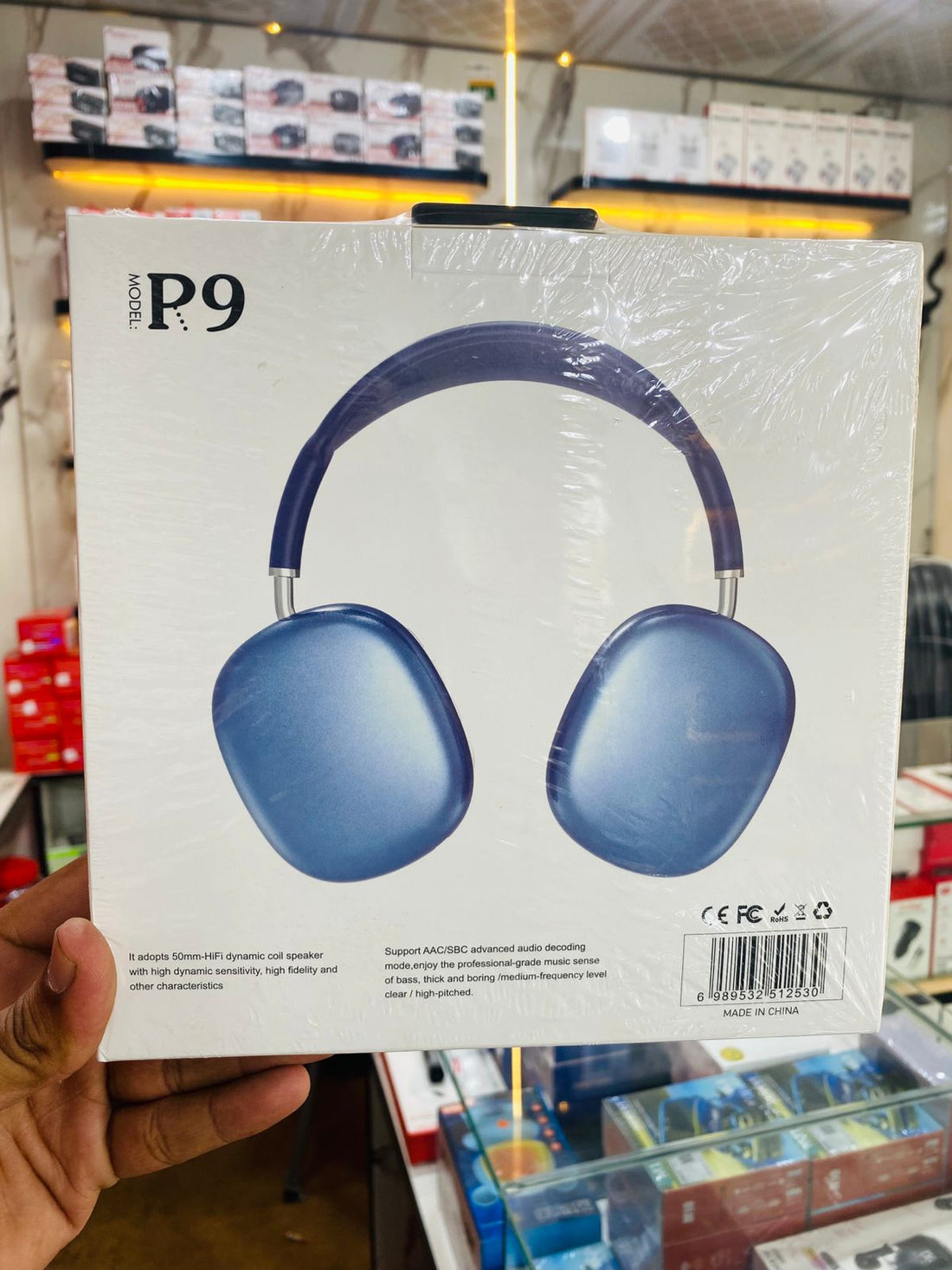 P9 Wireless Bluetooth Headphones – Fidelity Stereo Sound