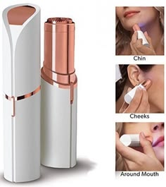 Portable Precision Electric Eyebrow Trimmer with Built-in LED Light