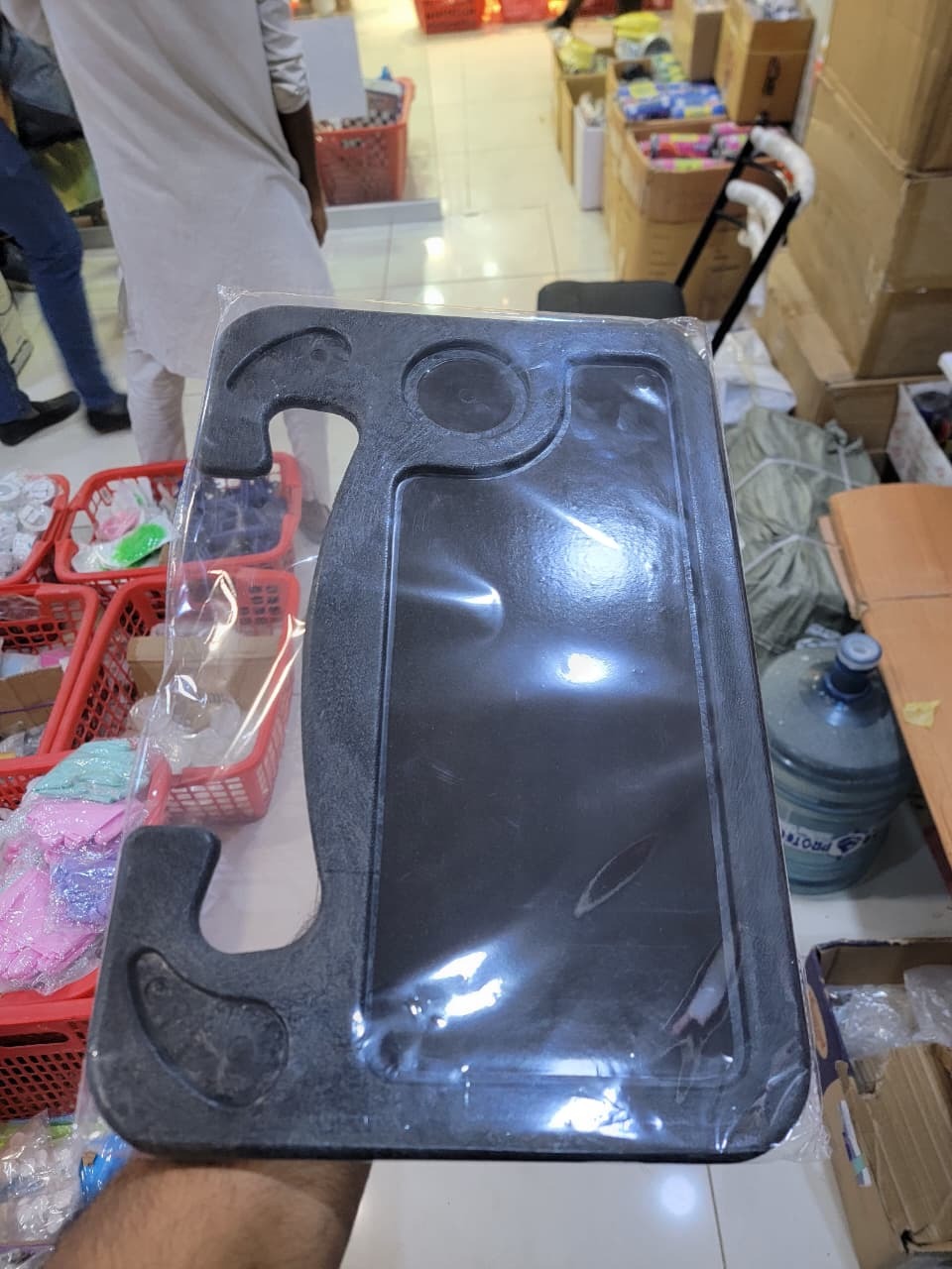 Plastic Steering Wheel Dining & Work Tray for Car