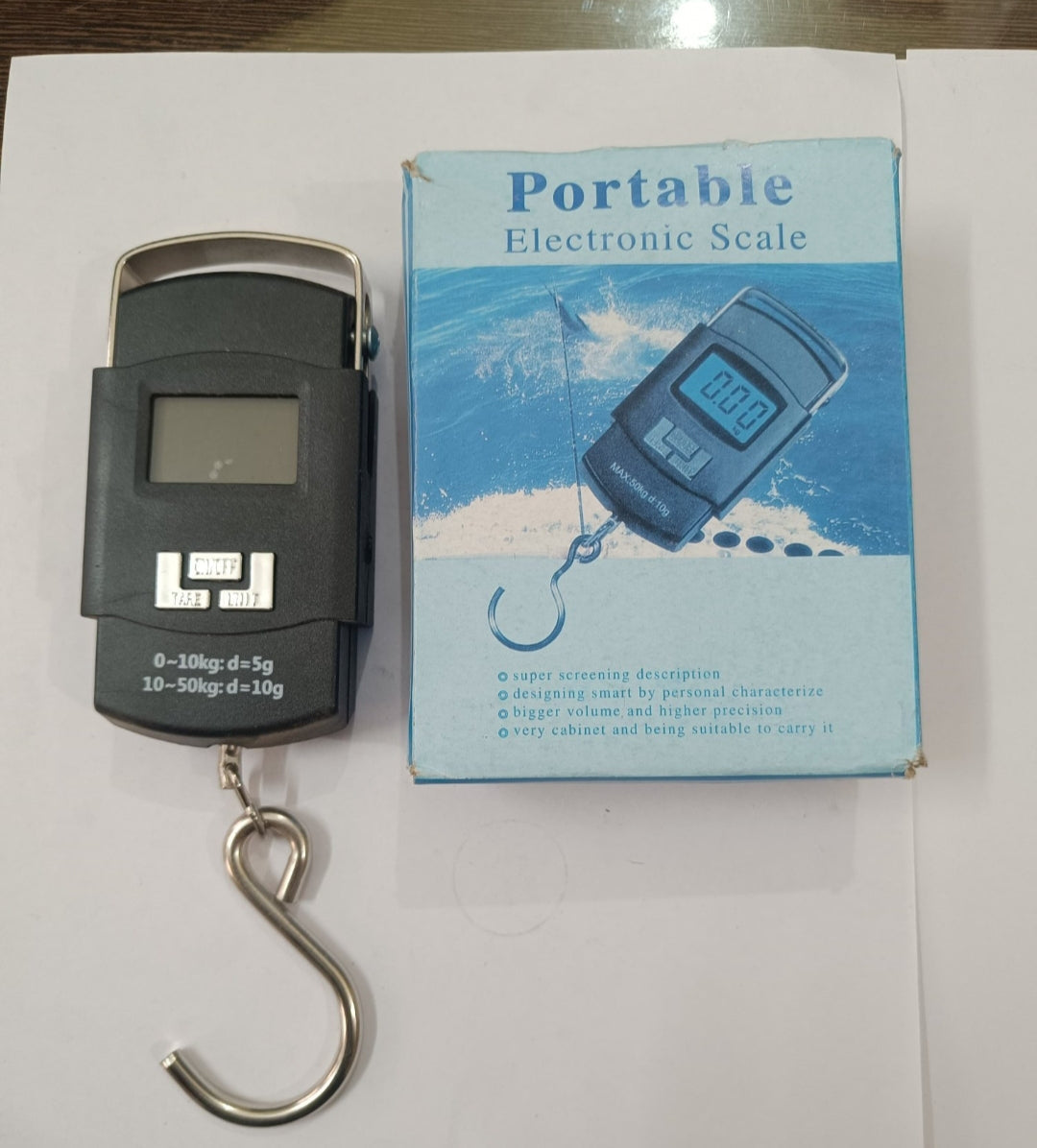 Portable Digital Kitchen Scale With 50kg Capacity And LCD Display